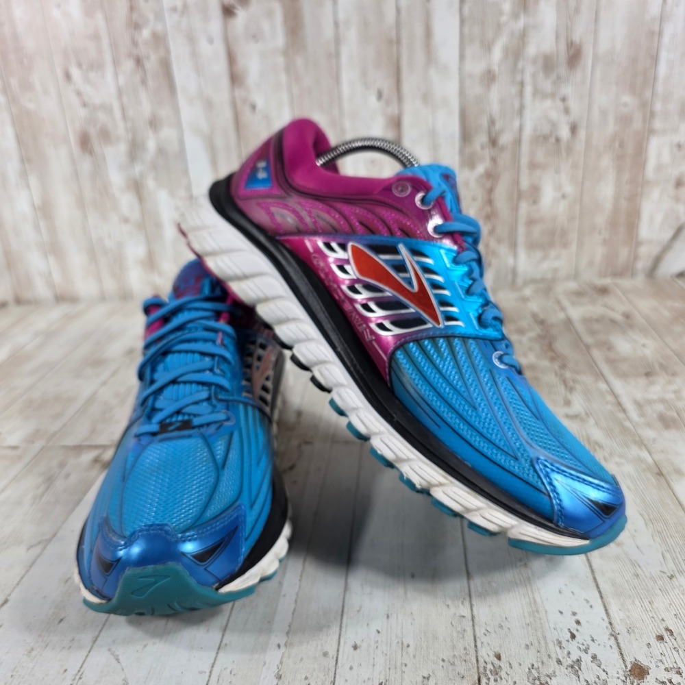 Brooks Glycerin 14 Womens Running Shoes Blue Pink Purple 1202171B490 Size 11 - Picture 8 of 8